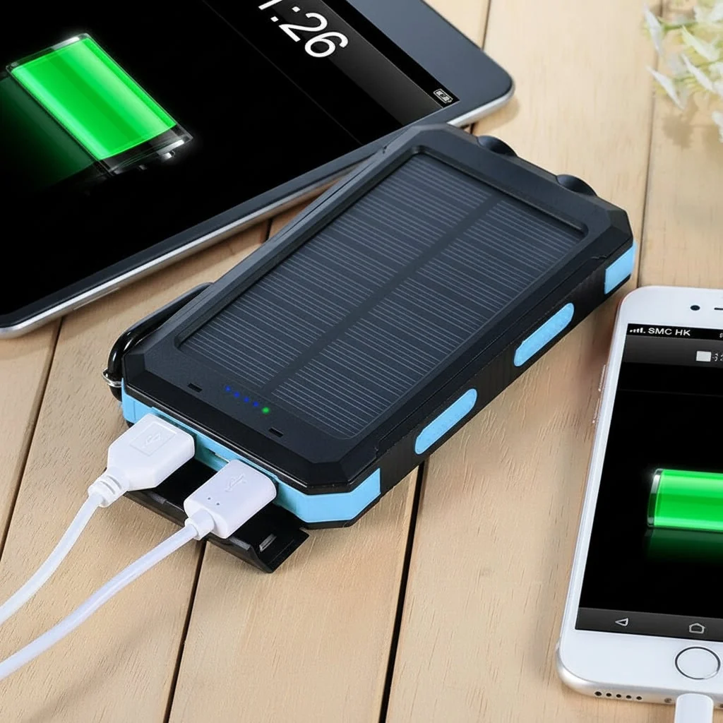 Portable Charger Solar Power Bank 20000mah Capacity - Image 7